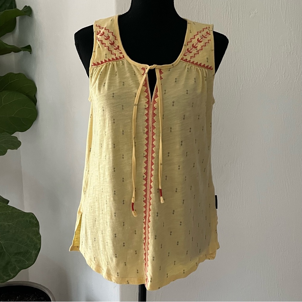 Eddie Bauer Southwest Tank Medium Yellow